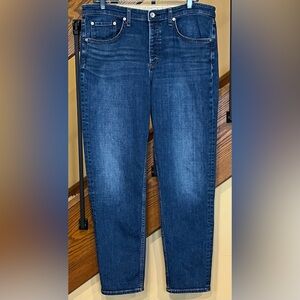Rag And Bone Rosa Mid Rise Boyfriend Jeans Button Fly Med Wash SZ. 31 Women’s